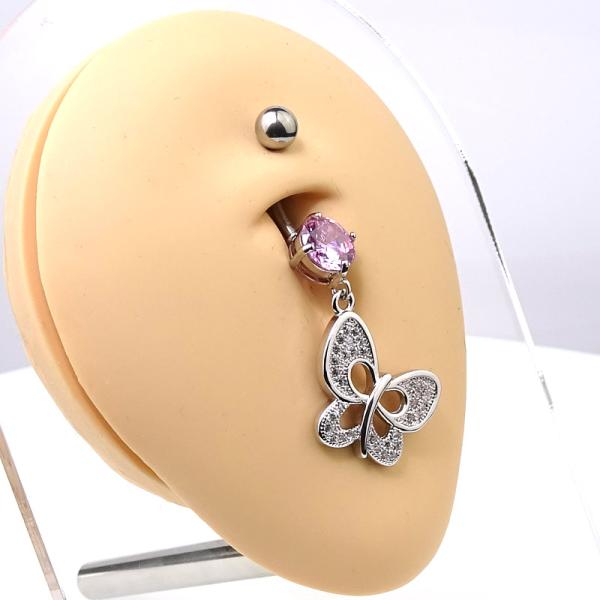 Bauchnabelstecker Schmetterling