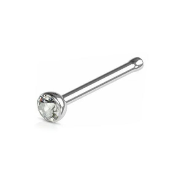 Surgical Steel Jeweled Nose Stud