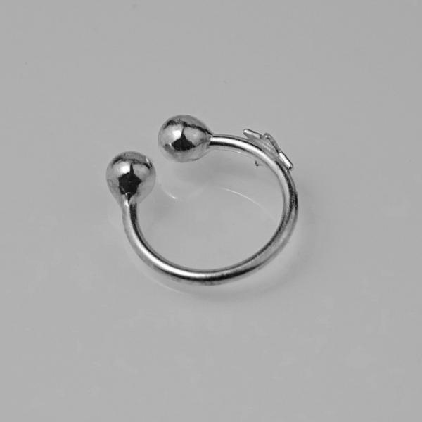Silver Nose Ring Star