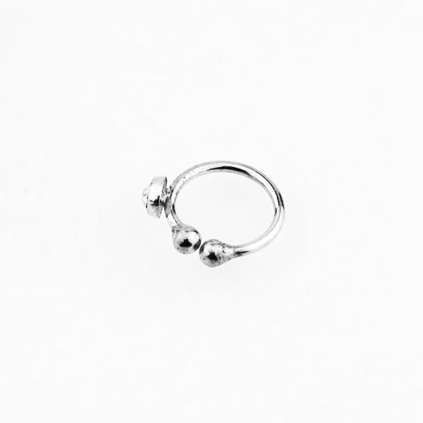 Silver Nose Ring Jewelled kaufen