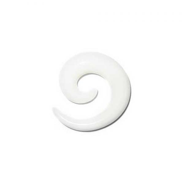 White Heat Acrylic Spiral