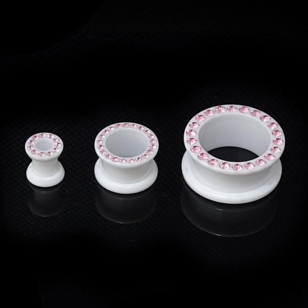 Tunnel 6, 12 und 20 mm pink