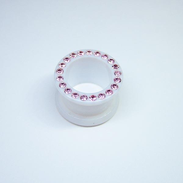 Tunnel 12 mm pink