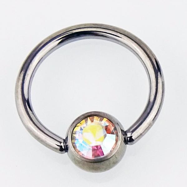 Lippenbändchen Piercing Ring AB