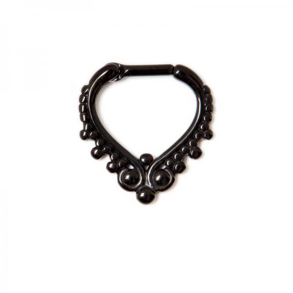 Septum Clicker WonderlandBlack - Nasenring