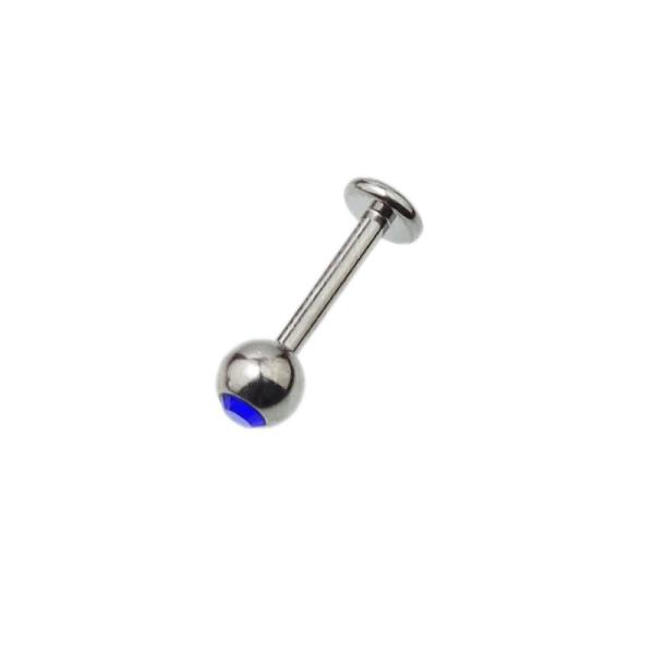 Titan Micro-Nasenstecker mit Kristall