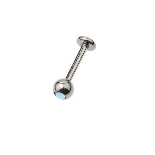 Titan Micro-Nasenstecker mit Kristall