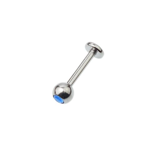 Titan Micro-Nasenstecker mit Kristall