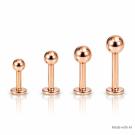 Rose Gold Steel Lippenstecker