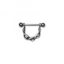 Nipple Shield Snake - Brustpiercing Schlange