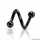 Micro Spirale schwarz