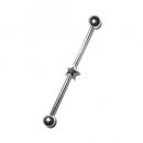 Industrial Piercing Barbell 07 (Industrial- Kugelhantel)