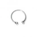 Silver Nose Ring Plain